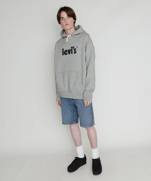 Levi's(リーバイス)の「リラックスグラフィックフーディー CORE POSTER(パーカー・メンズ・グレー・L/M/S/XL)」の6枚目の写真