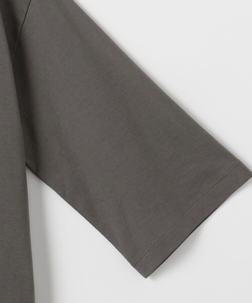 handvaerk（ハンドバーク）の「handvaerk | 60/2 ボトルネックTシャツ WOMEN（Tシャツ/カットソー・レディース・グレイッシュベージュ/ブラック/Nat/グレー/ダークグレー/ホワイト/ネイビー/ライトグレー・SMALL）」の10枚目の写真