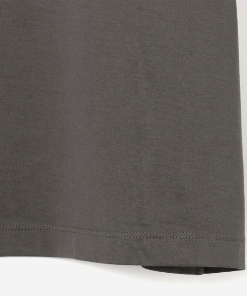 handvaerk（ハンドバーク）の「handvaerk | 60/2 ボトルネックTシャツ WOMEN（Tシャツ/カットソー・レディース・グレイッシュベージュ/ブラック/Nat/グレー/ダークグレー/ホワイト/ネイビー/ライトグレー・SMALL）」の22枚目の写真