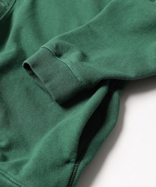 Jieda(ジエダ)の「SNAP BUTTON HOODIE(パーカー・メンズ・オフホワイト/グリーン/ブラック/グレー・1/2)」の5枚目の写真