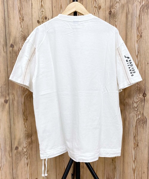 AVIREX(アヴィレックス)の「フェイドウォッシュ ルーズ フィット ミリタリーポケット半袖Tシャツ(Tシャツ/カットソー・メンズ・カーキ/ブラック/オリーブ/オフホワイト・XL/M/XXL/L)」の5枚目の写真