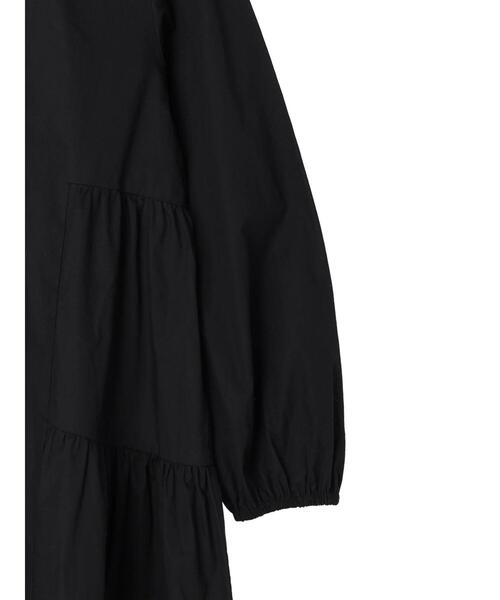 earth music&ecology（アースミュージックアンドエコロジー）の「ティアードチュニック（Tシャツ/カットソー・レディース・ホワイト/ブラック・FREE）」の9枚目の写真