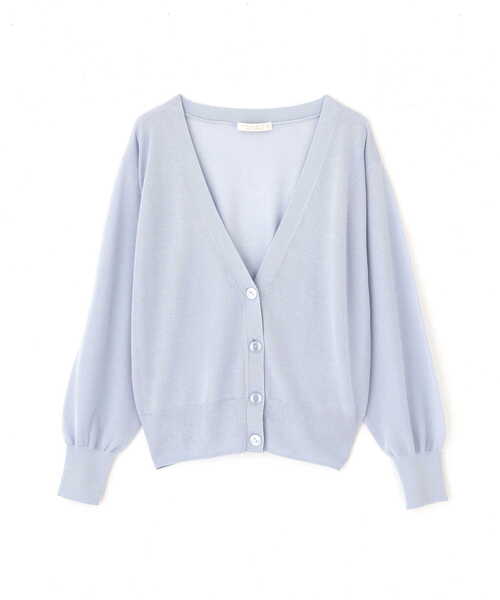 PROPORTION BODY DRESSING（プロポーションボディドレッシング）の「シアーカラーカーデ / 1212174404（カーディガン/ボレロ・レディース・ブルー/ライトグリーン/オレンジ・FREE）」の4枚目の写真