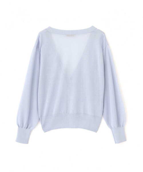 PROPORTION BODY DRESSING（プロポーションボディドレッシング）の「シアーカラーカーデ / 1212174404（カーディガン/ボレロ・レディース・ブルー/ライトグリーン/オレンジ・FREE）」の9枚目の写真