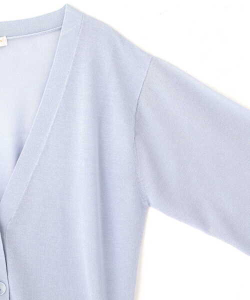 PROPORTION BODY DRESSING（プロポーションボディドレッシング）の「シアーカラーカーデ / 1212174404（カーディガン/ボレロ・レディース・ブルー/ライトグリーン/オレンジ・FREE）」の11枚目の写真