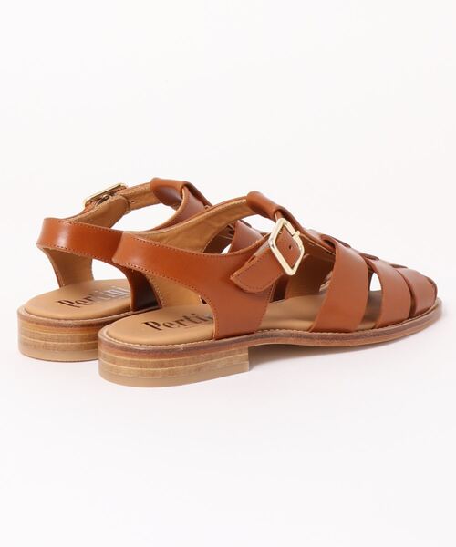 Pertini（ペルティニ）の「PERTINI/16914 CESAR CUERO/グルカサンダル（サンダル・レディース・ブラウン・35/38/39/36/37）」の2枚目の写真