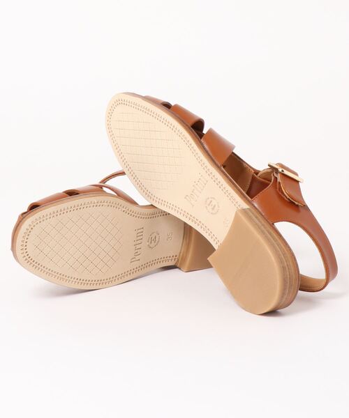 Pertini（ペルティニ）の「PERTINI/16914 CESAR CUERO/グルカサンダル（サンダル・レディース・ブラウン・35/38/39/36/37）」の3枚目の写真