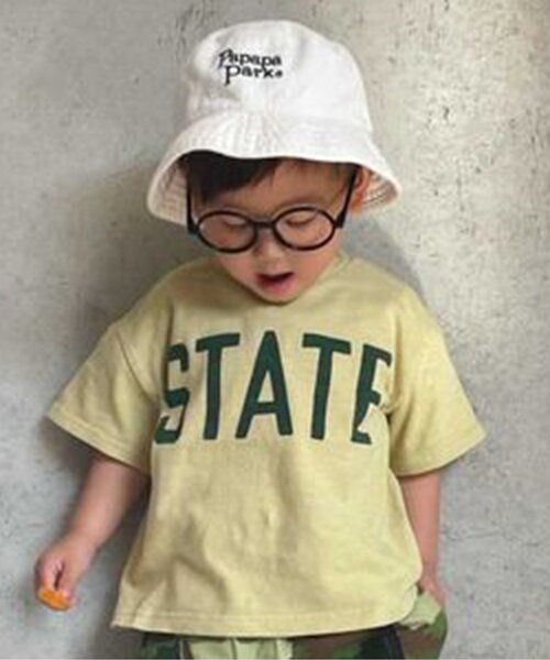 BREEZE(ブリーズ)の「/カラーロゴTシャツ(Tシャツ/カットソー・キッズ・ピンク/ブルー/イエロー/キナリ・140/90/100/120/130/110/80)」の3枚目の写真