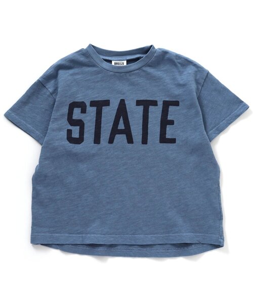 BREEZE(ブリーズ)の「/カラーロゴTシャツ(Tシャツ/カットソー・キッズ・ピンク/ブルー/イエロー/キナリ・140/90/100/120/130/110/80)」の1枚目の写真
