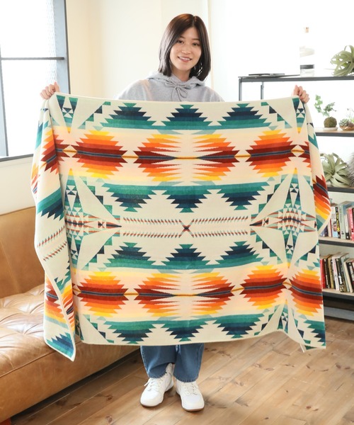 PENDLETON/ペンドルトン】Oversized Jacquard Towel/オーバーサイズ