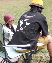 【POLER×CHUMS×JS】 別注 BOOBY LOGO PRINT Tシャツ