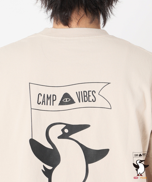 CHUMS(チャムス)の「【POLER×CHUMS×JS】 別注 BOOBY LOGO PRINT Tシャツ(Tシャツ/カットソー・メンズ・ホワイト/ブラック/グレー・MEDIUM/LARGE/X-LARGE)」の22枚目の写真