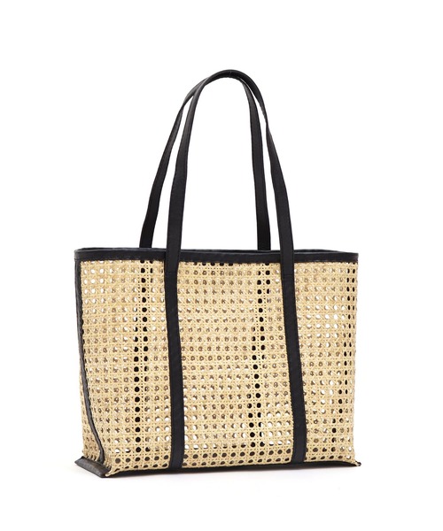 DRESSLAVE（ドレスレイブ）の「FARROW / kate bag(レザーハンドルカゴバッグ)（かごバッグ・レディース・ブラック・FREE）」の5枚目の写真