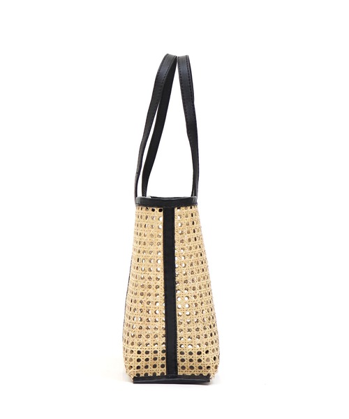 DRESSLAVE（ドレスレイブ）の「FARROW / kate bag(レザーハンドルカゴバッグ)（かごバッグ・レディース・ブラック・FREE）」の6枚目の写真