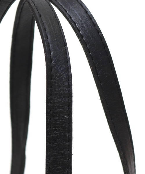 DRESSLAVE（ドレスレイブ）の「FARROW / kate bag(レザーハンドルカゴバッグ)（かごバッグ・レディース・ブラック・FREE）」の11枚目の写真