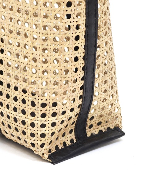 DRESSLAVE（ドレスレイブ）の「FARROW / kate bag(レザーハンドルカゴバッグ)（かごバッグ・レディース・ブラック・FREE）」の12枚目の写真