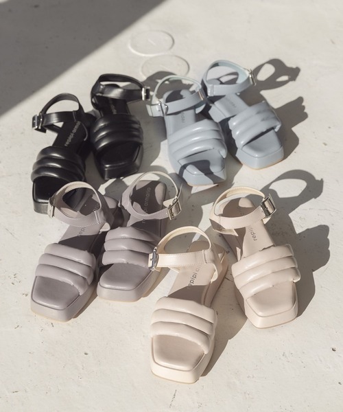 repipi armario（レピピ アルマリオ）の「スクエアパデットサンダル（サンダル・キッズ・グレー/ブラック系その他/ホワイト系その他/ブルー系その他・SMALL/MEDIUM/LARGE）」の7枚目の写真