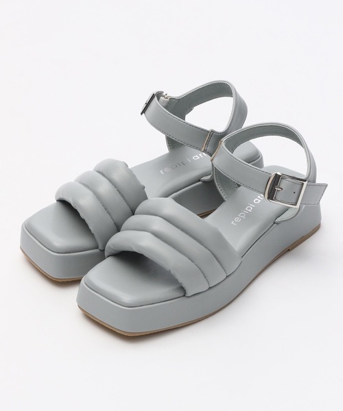 repipi armario（レピピ アルマリオ）の「スクエアパデットサンダル（サンダル・キッズ・グレー/ブラック系その他/ホワイト系その他/ブルー系その他・SMALL/MEDIUM/LARGE）」の14枚目の写真