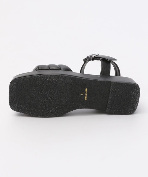 repipi armario（レピピ アルマリオ）の「スクエアパデットサンダル（サンダル・キッズ・グレー/ブラック系その他/ホワイト系その他/ブルー系その他・SMALL/MEDIUM/LARGE）」の6枚目の写真