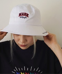 【(What it isNt)ART BY MARKGONZALES】刺繍 コットン バケットハット