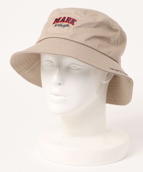 （What it isNt）ART BY MARKGONZALES（ワットイットイズント）の「【（What it isNt）ART BY MARKGONZALES】刺繍 コットン バケットハット（ハット・メンズ・ホワイト/ブラック/ネイビー/ホワイト系その他/ブラック系その他/ベージュ系その他/ブルー系その他/ベージュ/ブラウン/ブラック系その他2/ホワイト系その他2/ベージュ系その他2/ホワイト系その他3/ブラック系その他3/グリーン・FREE）」の22枚目の写真