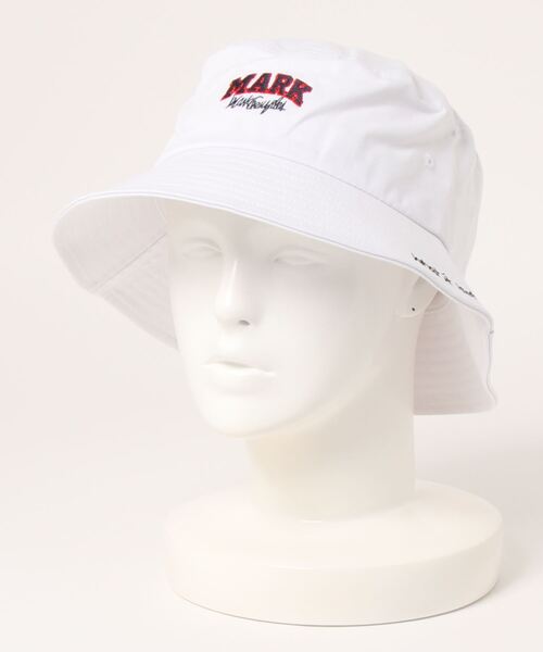 （What it isNt）ART BY MARKGONZALES（ワットイットイズント）の「【（What it isNt）ART BY MARKGONZALES】刺繍 コットン バケットハット（ハット・メンズ・ホワイト/ブラック/ネイビー/ホワイト系その他/ブラック系その他/ベージュ系その他/ブルー系その他/ベージュ/ブラウン/ブラック系その他2/ホワイト系その他2/ベージュ系その他2/ホワイト系その他3/ブラック系その他3/グリーン・FREE）」の21枚目の写真