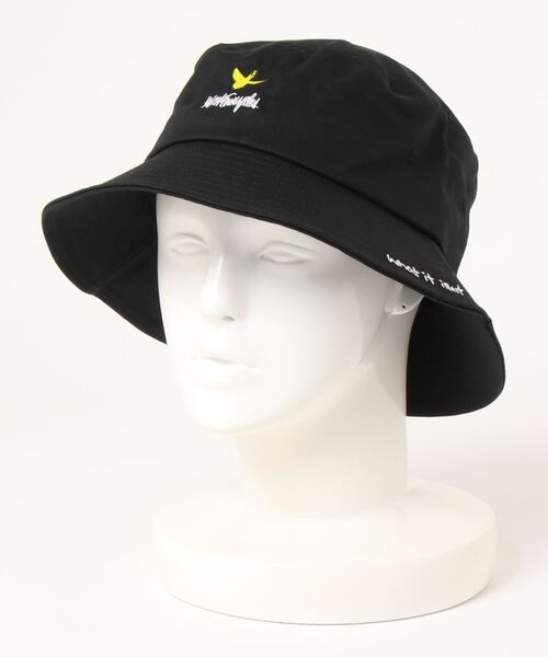 （What it isNt）ART BY MARKGONZALES（ワットイットイズント）の「【（What it isNt）ART BY MARKGONZALES】刺繍 コットン バケットハット（ハット・メンズ・ホワイト/ブラック/ネイビー/ホワイト系その他/ブラック系その他/ベージュ系その他/ブルー系その他/ベージュ/ブラウン/ブラック系その他2/ホワイト系その他2/ベージュ系その他2/ホワイト系その他3/ブラック系その他3/グリーン・FREE）」の20枚目の写真