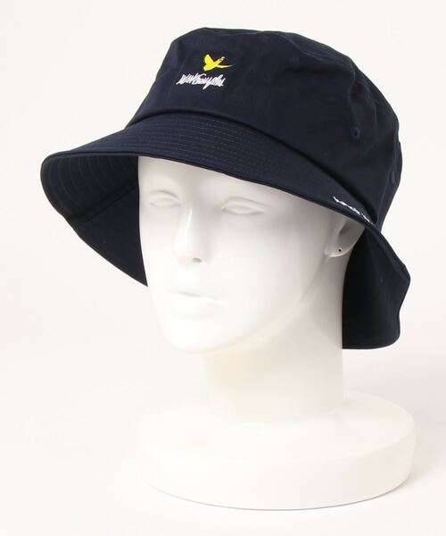 （What it isNt）ART BY MARKGONZALES（ワットイットイズント）の「【（What it isNt）ART BY MARKGONZALES】刺繍 コットン バケットハット（ハット・メンズ・ホワイト/ブラック/ネイビー/ホワイト系その他/ブラック系その他/ベージュ系その他/ブルー系その他/ベージュ/ブラウン/ブラック系その他2/ホワイト系その他2/ベージュ系その他2/ホワイト系その他3/ブラック系その他3/グリーン・FREE）」の19枚目の写真