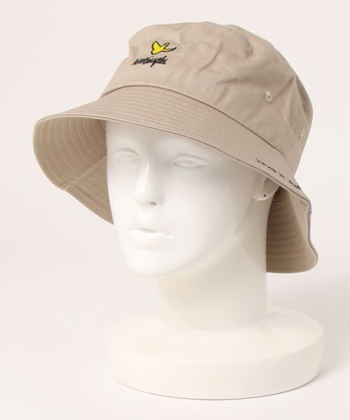 （What it isNt）ART BY MARKGONZALES（ワットイットイズント）の「【（What it isNt）ART BY MARKGONZALES】刺繍 コットン バケットハット（ハット・メンズ・ホワイト/ブラック/ネイビー/ホワイト系その他/ブラック系その他/ベージュ系その他/ブルー系その他/ベージュ/ブラウン/ブラック系その他2/ホワイト系その他2/ベージュ系その他2/ホワイト系その他3/ブラック系その他3/グリーン・FREE）」の18枚目の写真