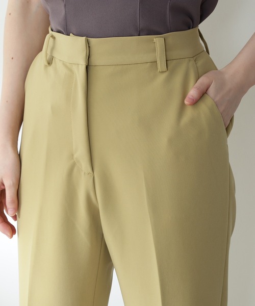 N.（N. Natural Beauty Basic）（エヌエヌナチュラルビューティーベーシック）の「◆ブーツカットアンクルパンツ（その他パンツ・レディース・パープル/ブラック/オフホワイト/イエロー・MEDIUM）」の17枚目の写真