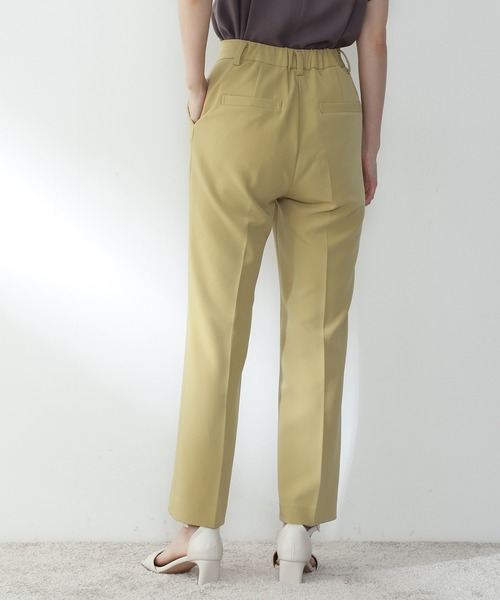 N.（N. Natural Beauty Basic）（エヌエヌナチュラルビューティーベーシック）の「◆ブーツカットアンクルパンツ（その他パンツ・レディース・パープル/ブラック/オフホワイト/イエロー・MEDIUM）」の16枚目の写真