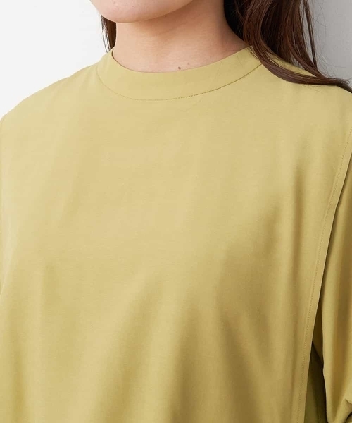 A de a.v.v（アードアー・ヴェ・ヴェ）の「［2WAY］ハイネックレイヤードブラウス（シャツ/ブラウス・レディース・マスタード/ホワイト/ブラック・36/38）」の20枚目の写真