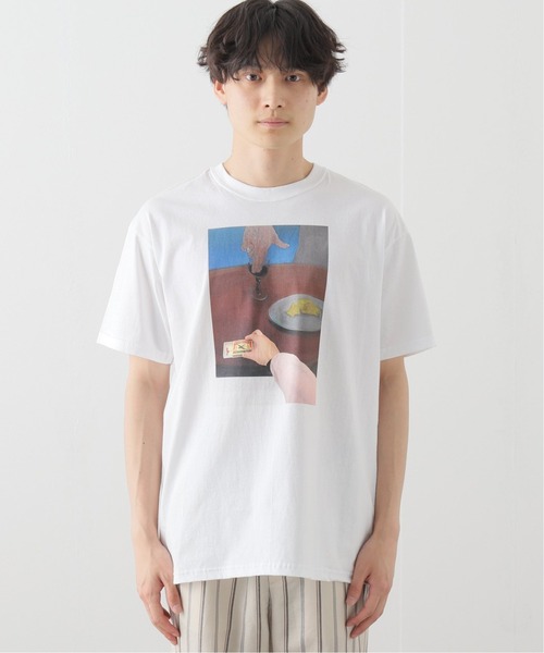 417 EDIFICE（フォーワンセブンエディフィス）の「【YVON LAMBERT / イヴォン ランベール】Xinyi Cheng x Lundi Moon Water T-shirt（Tシャツ/カットソー・メンズ・ホワイト・LARGE/X-LARGE）」の4枚目の写真