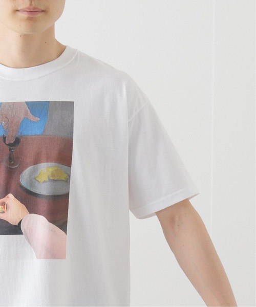 417 EDIFICE（フォーワンセブンエディフィス）の「【YVON LAMBERT / イヴォン ランベール】Xinyi Cheng x Lundi Moon Water T-shirt（Tシャツ/カットソー・メンズ・ホワイト・LARGE/X-LARGE）」の9枚目の写真