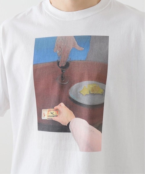 417 EDIFICE（フォーワンセブンエディフィス）の「【YVON LAMBERT / イヴォン ランベール】Xinyi Cheng x Lundi Moon Water T-shirt（Tシャツ/カットソー・メンズ・ホワイト・LARGE/X-LARGE）」の11枚目の写真