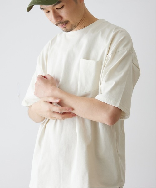 417 EDIFICE(フォーワンセブンエディフィス)の「【Nanotec / ナノテック】ヘビーウェイトTシャツ(Tシャツ/カットソー・メンズ・ブラック系その他/グレー/ホワイト系その他/ブルー系その他/ピンク・MEDIUM/LARGE)」の9枚目の写真