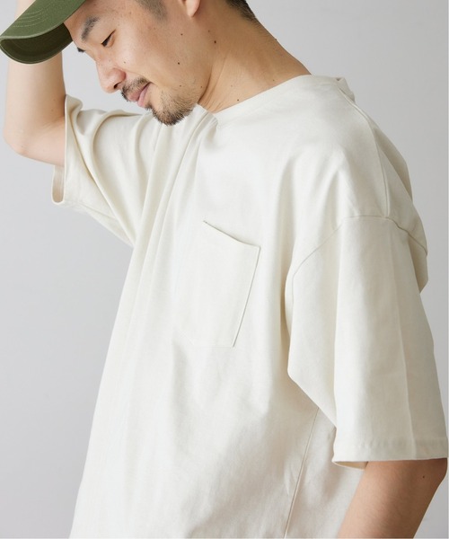 417 EDIFICE(フォーワンセブンエディフィス)の「【Nanotec / ナノテック】ヘビーウェイトTシャツ(Tシャツ/カットソー・メンズ・ブラック系その他/グレー/ホワイト系その他/ブルー系その他/ピンク・MEDIUM/LARGE)」の10枚目の写真