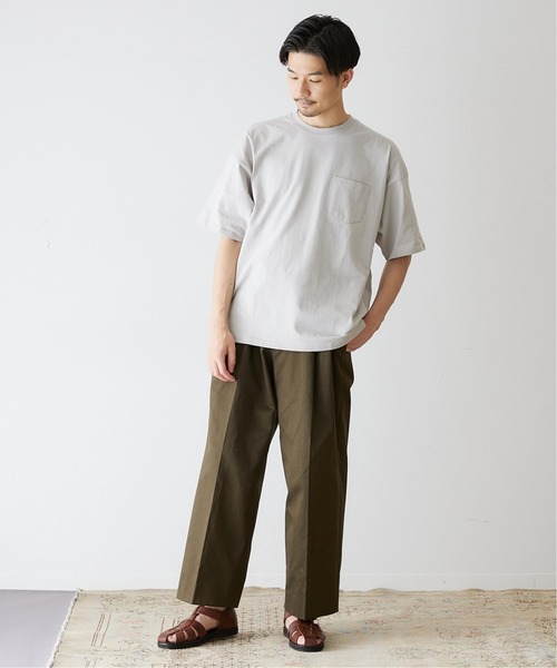 417 EDIFICE(フォーワンセブンエディフィス)の「【Nanotec / ナノテック】ヘビーウェイトTシャツ(Tシャツ/カットソー・メンズ・ブラック系その他/グレー/ホワイト系その他/ブルー系その他/ピンク・MEDIUM/LARGE)」の18枚目の写真
