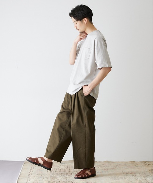 417 EDIFICE(フォーワンセブンエディフィス)の「【Nanotec / ナノテック】ヘビーウェイトTシャツ(Tシャツ/カットソー・メンズ・ブラック系その他/グレー/ホワイト系その他/ブルー系その他/ピンク・MEDIUM/LARGE)」の19枚目の写真