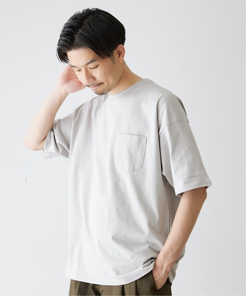 417 EDIFICE(フォーワンセブンエディフィス)の「【Nanotec / ナノテック】ヘビーウェイトTシャツ(Tシャツ/カットソー・メンズ・ブラック系その他/グレー/ホワイト系その他/ブルー系その他/ピンク・MEDIUM/LARGE)」の20枚目の写真