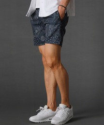 REZES（レジェス）の「ストレッチジャージーベルトループ付き2WAYゴルフイージーショーツ（その他パンツ）」