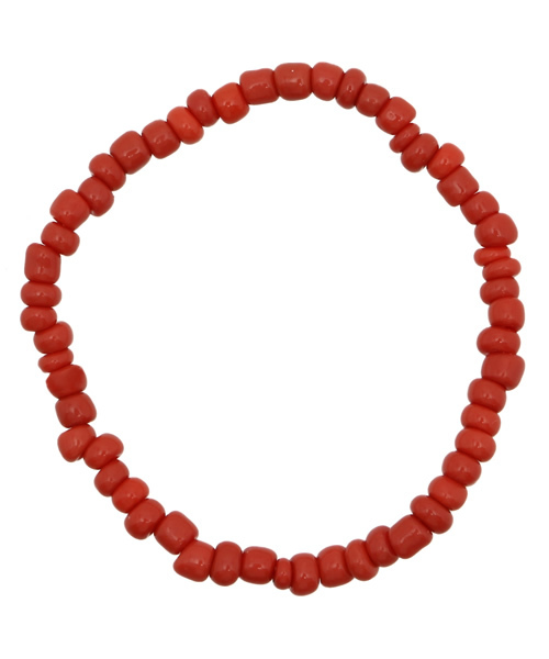 coen（コーエン）の「ビーズブレス（ブレスレット・レディース・ホワイト/ブラック/ブラウン/レッド/オレンジ/イエロー/ライム/ライトブルー/コバルトブルー/その他1・フリー）」の9枚目の写真