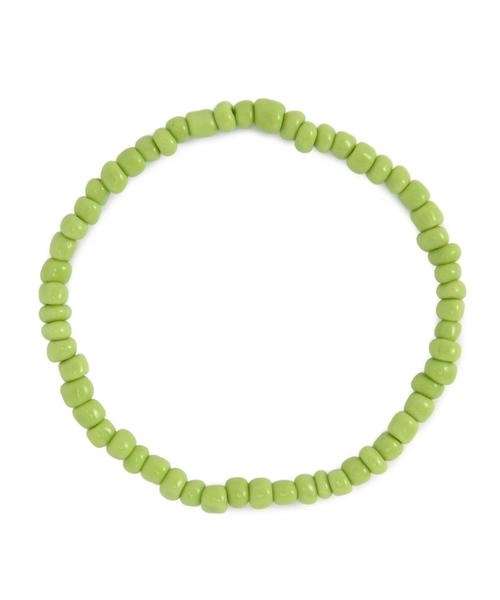 coen（コーエン）の「ビーズブレス（ブレスレット・レディース・ホワイト/ブラック/ブラウン/レッド/オレンジ/イエロー/ライム/ライトブルー/コバルトブルー/その他1・フリー）」の5枚目の写真