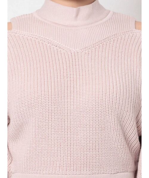 dazzlin(ダズリン)の「オープンショルダーリボン半袖ワンピース(ワンピース・レディース・ブラック/ベージュ/アイボリー/モカ・FREE)」の18枚目の写真