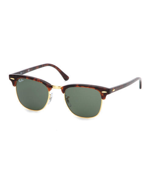Ray-Ban（レイバン）の「◆Ray-Ban / CLUBMASTER（サングラス・メンズ・ブラック/ブラウン・ONE SIZE）」の4枚目の写真