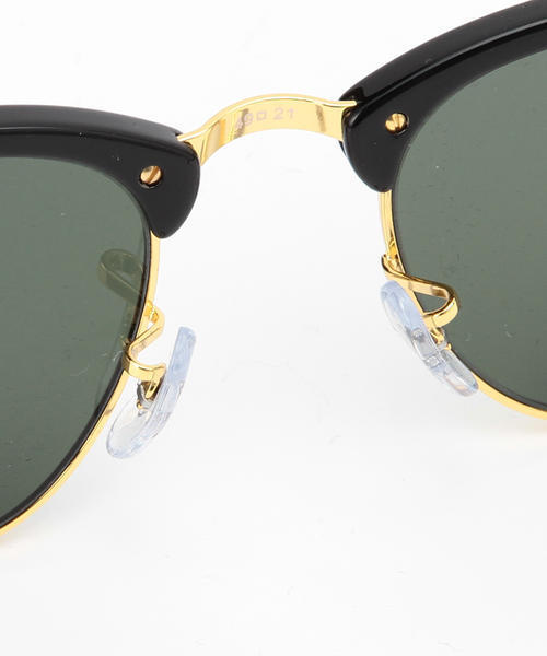 Ray-Ban（レイバン）の「◆Ray-Ban / CLUBMASTER（サングラス・メンズ・ブラック/ブラウン・ONE SIZE）」の19枚目の写真