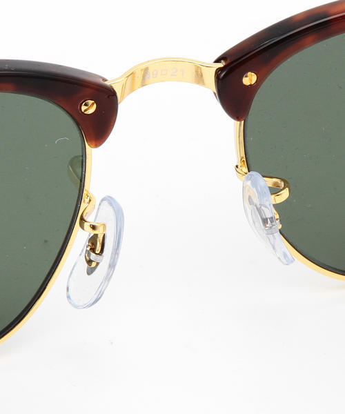 Ray-Ban（レイバン）の「◆Ray-Ban / CLUBMASTER（サングラス・メンズ・ブラック/ブラウン・ONE SIZE）」の11枚目の写真