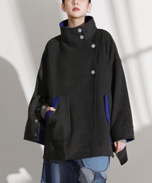 osharewalker | 【廃盤】『スタンドカラー配色メルトンコート』(その他アウター)