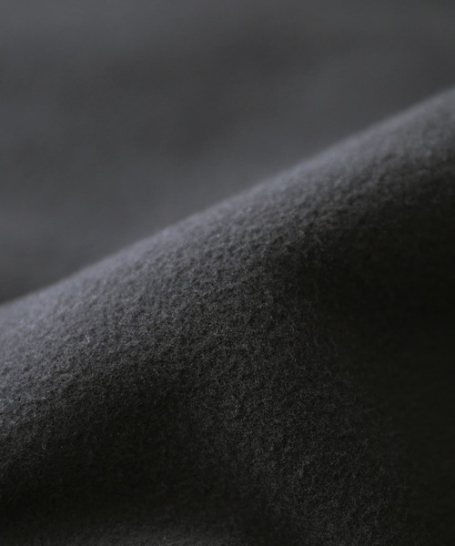 osharewalker（オシャレウォーカー）の「【廃盤】『スタンドカラー配色メルトンコート』（その他アウター・レディース・ブラック・FREE）」の19枚目の写真