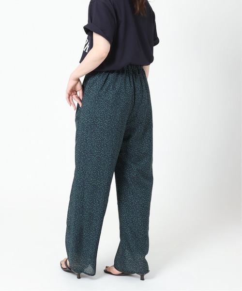 B.C STOCK（ベーセーストック）の「ニュアンス柄パンツ（その他パンツ・レディース・アイボリー/グリーン/ネイビー/イエロー・FREE）」の16枚目の写真